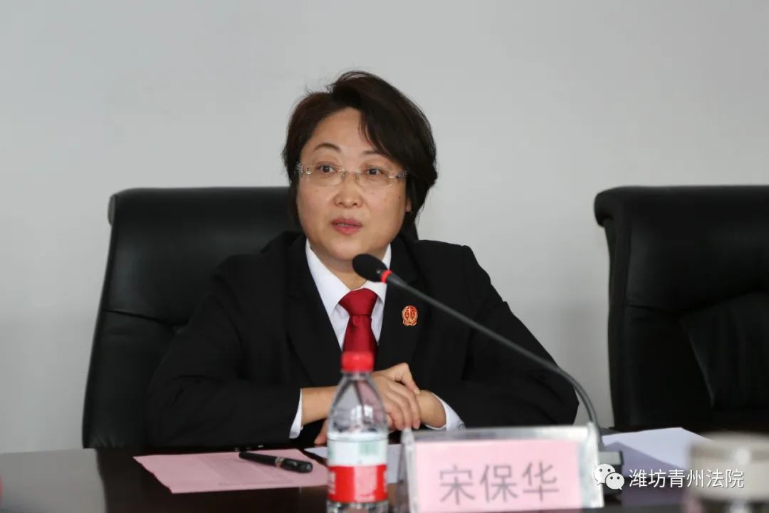 召开律师执业权利保障暨优化营商环境座谈会,法院党组书记,院长宋保华