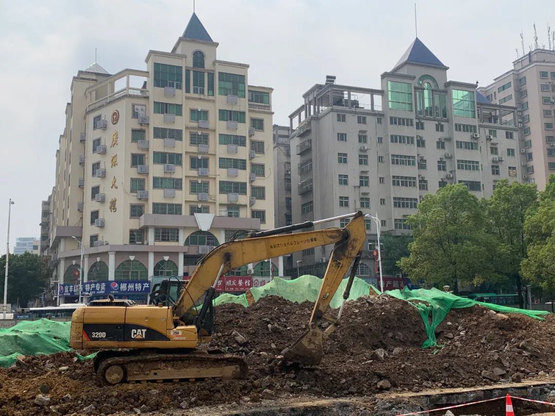 郴州火车站改扩建项目 已经开工一段时间了 此次改造,将持续到2021年9