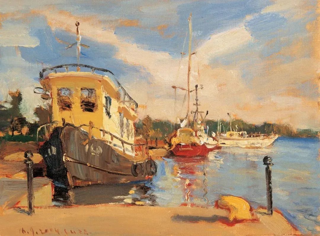 【开明e讲堂|品鉴】陆琦:油画艺术"物我对话,中得心源"_澎湃号·政务_