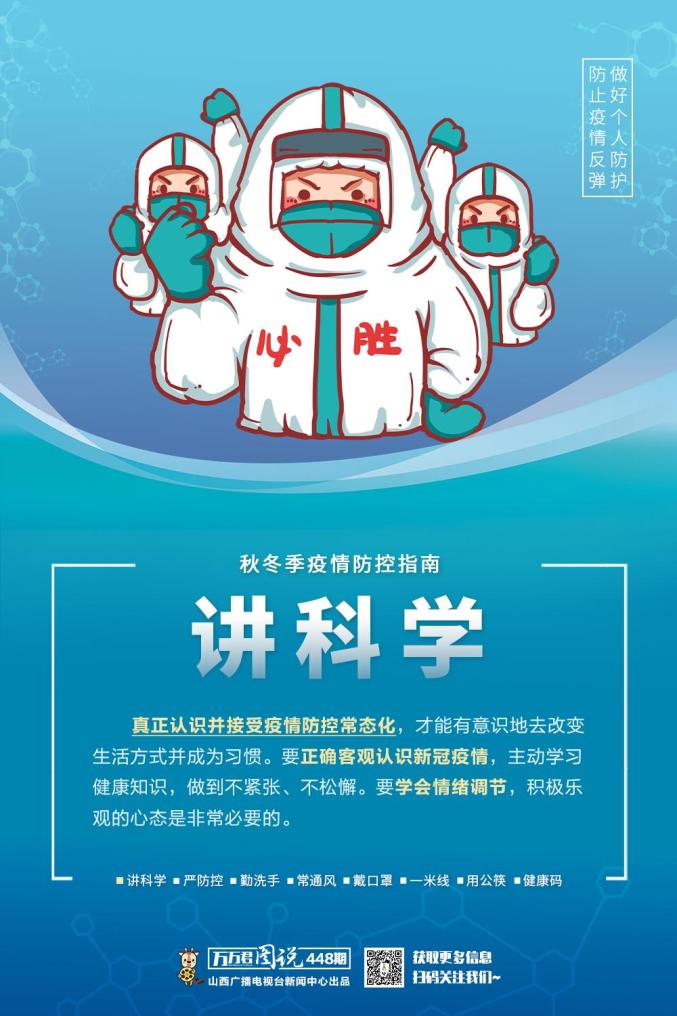 8张海报教你做好秋冬季疫情防控