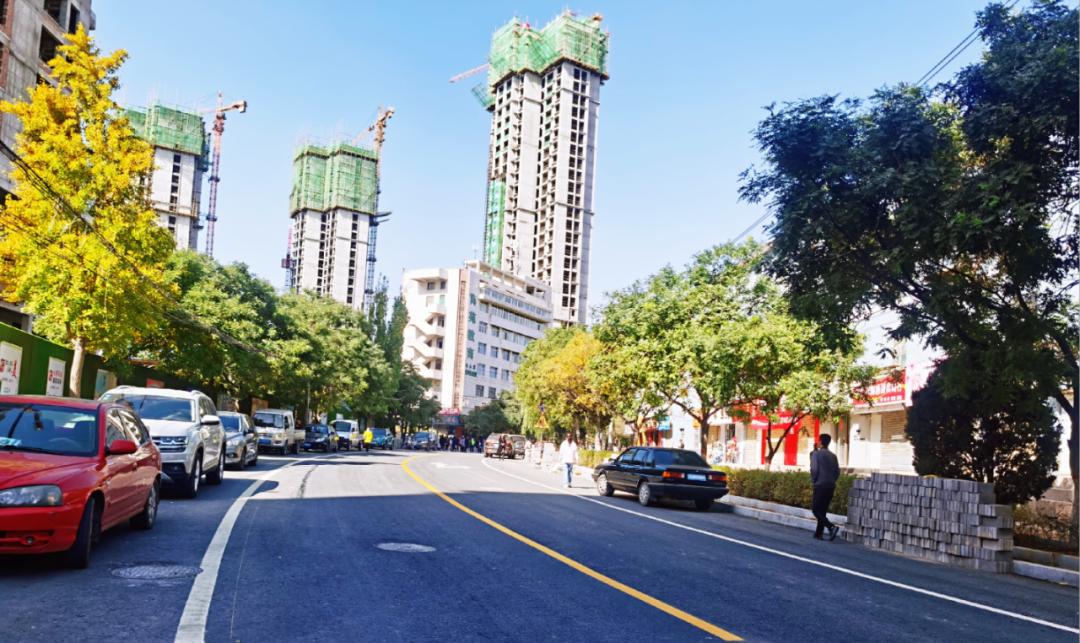 老街新貌友好宜居白银区友好路主车道日前通车宜居篇之四