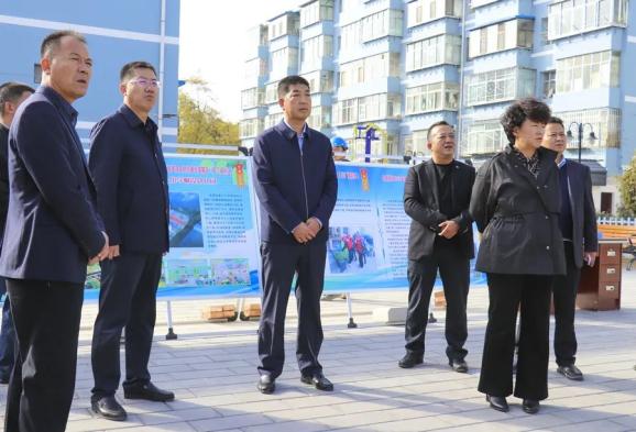 石福胜张莉调研城区老旧小区改造工作