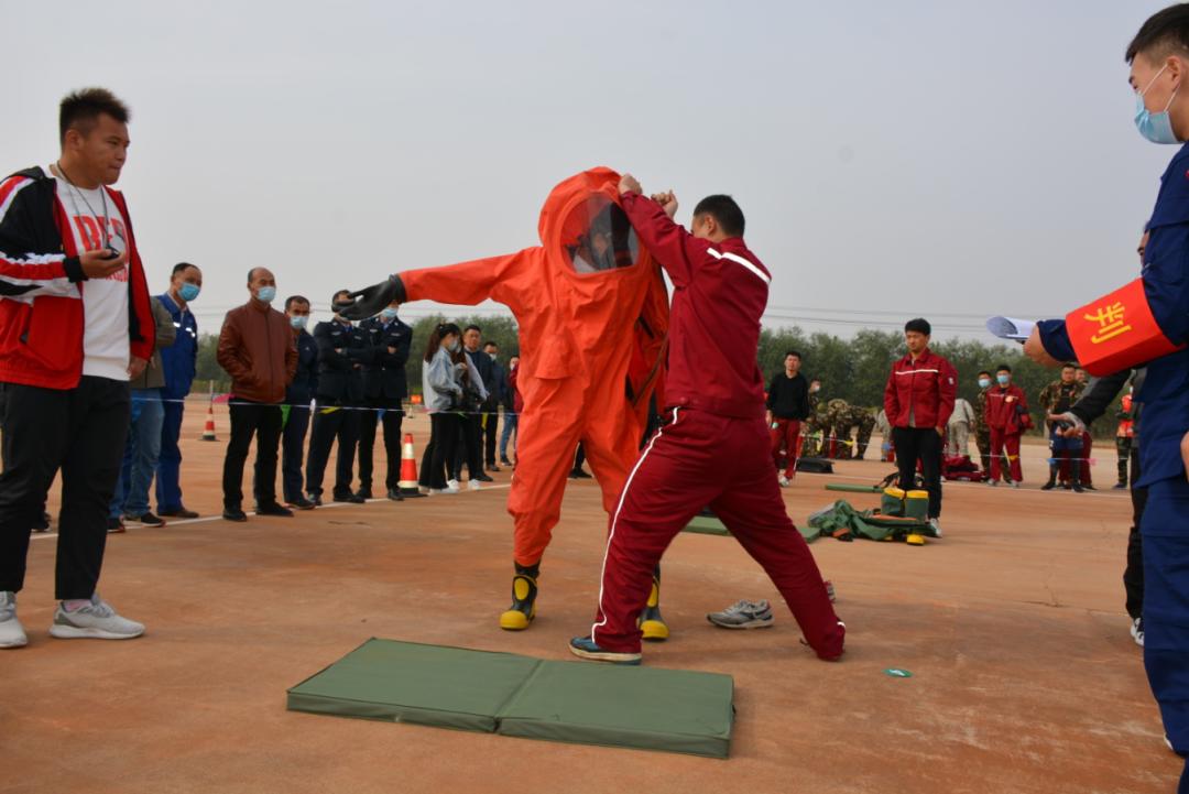 河口区成功举办第二届危化企业安全生产大比武活动