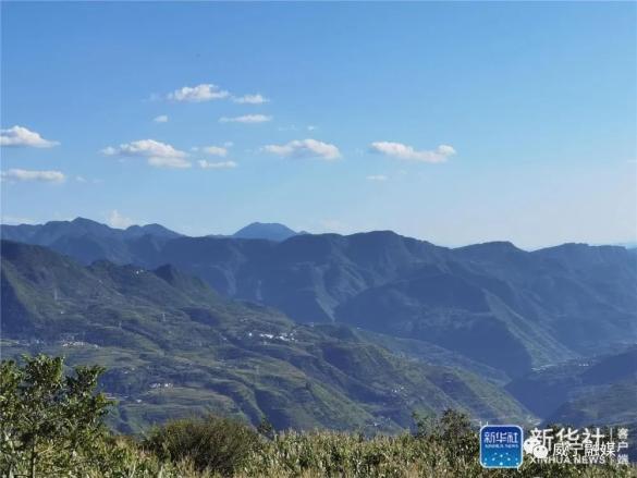 烏蒙山深處水花如山花一樣好看