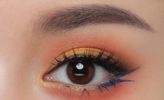 這個撞色彩虹妝有點好看，我淪陷了