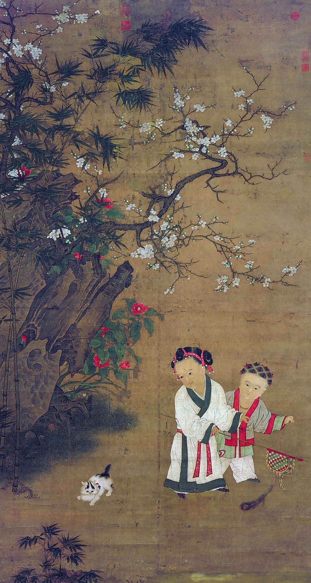 苏汉臣《冬日婴戏图》