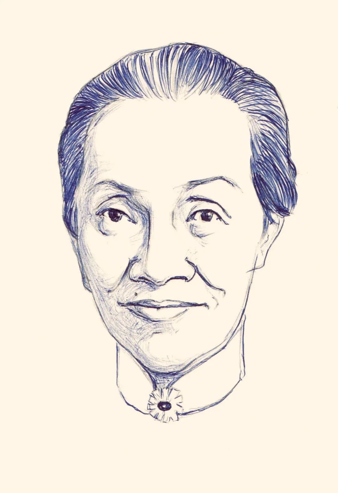 罗雪村为先生写像孺子牛文学副刊4则