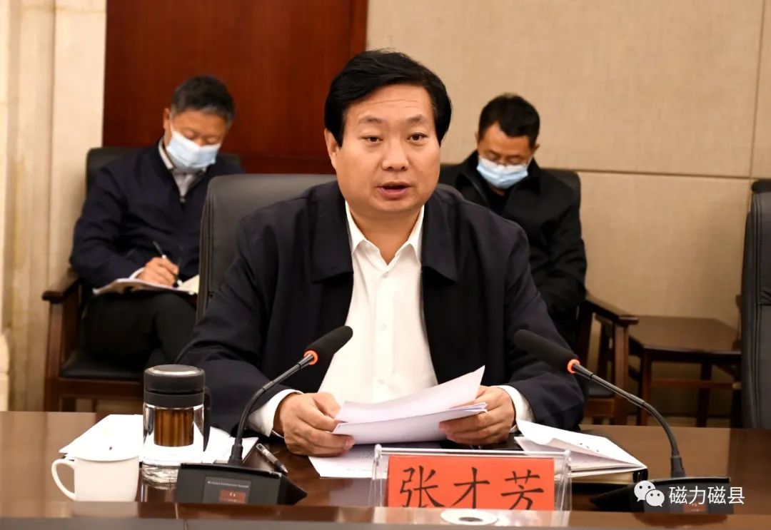 市委农办主任,市农业农村局党组书记冯树民,磁县县委书记张才芳,县长