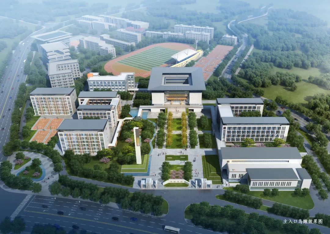 颜值爆表望城一中即将迎来大变样你打几分