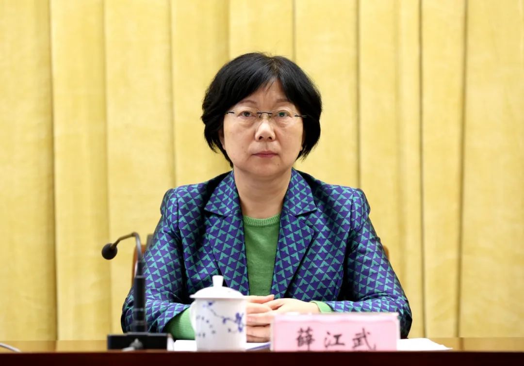 省检察院检察长,省扫黑除恶专项斗争领导小组副组长薛江武出席会议