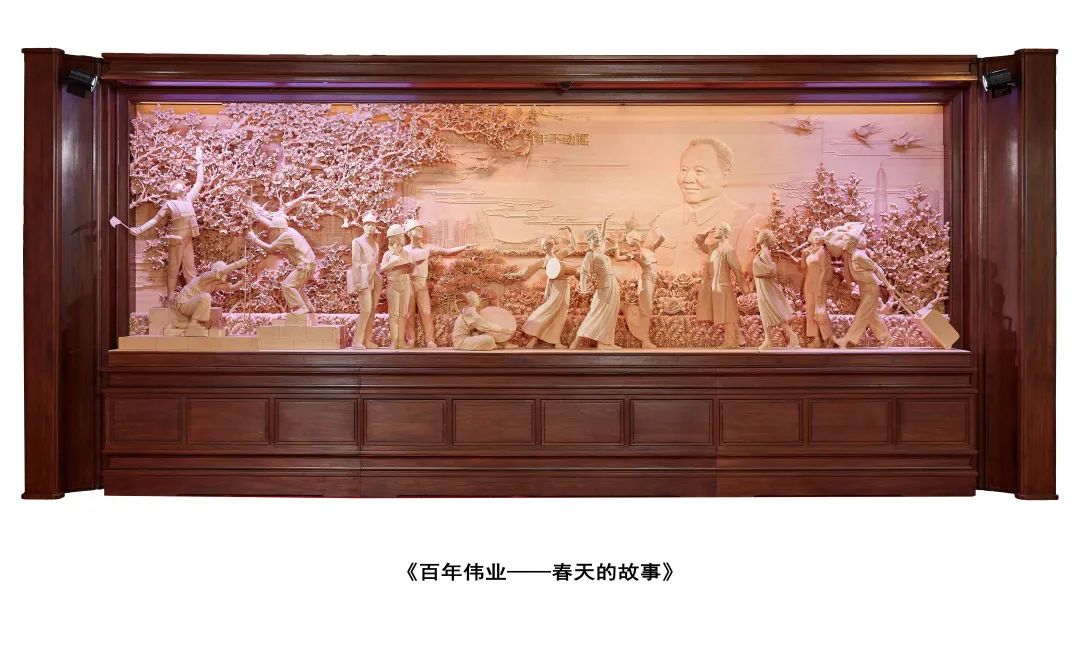 即将亮相首届中华大师汇陆光正木雕巨作百年伟业铭刻党的光辉历程