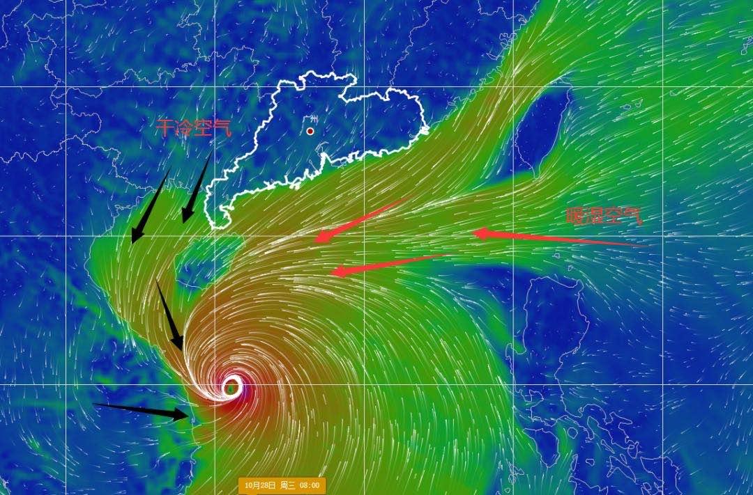 莫拉菲移入南海热带气旋紧跟其后海口本周天气