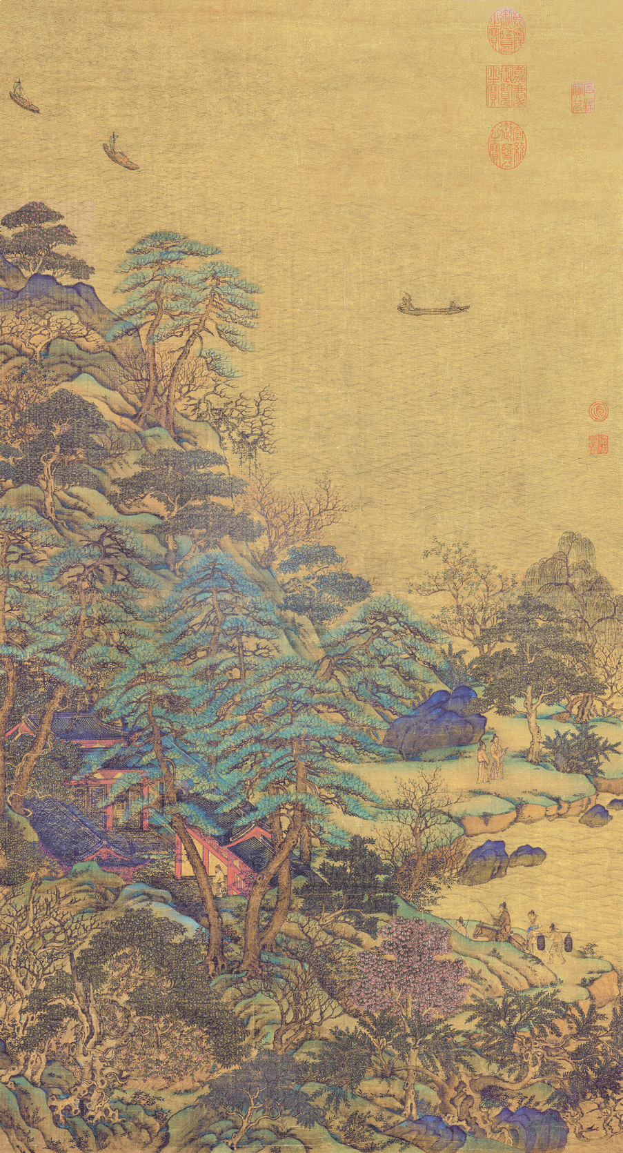 李思训山水画北宗之祖