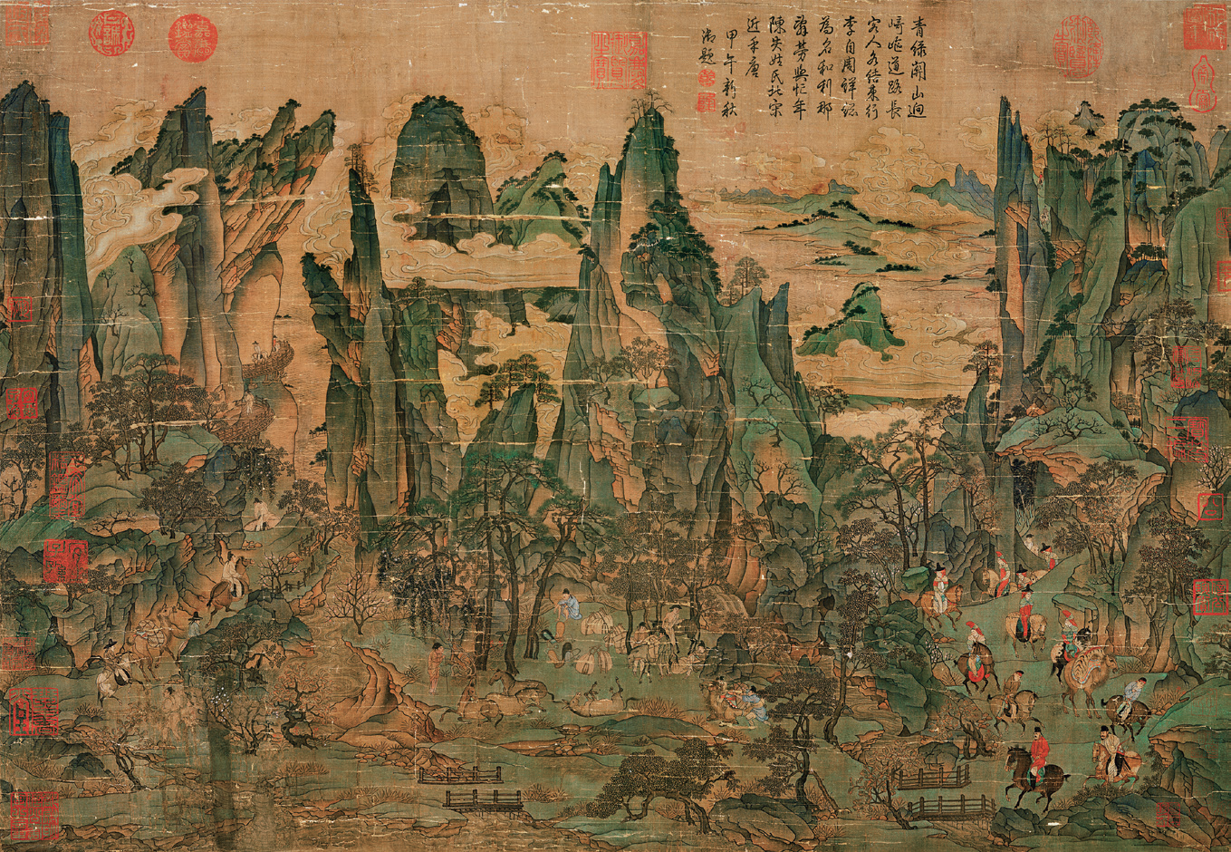 李思训山水画北宗之祖