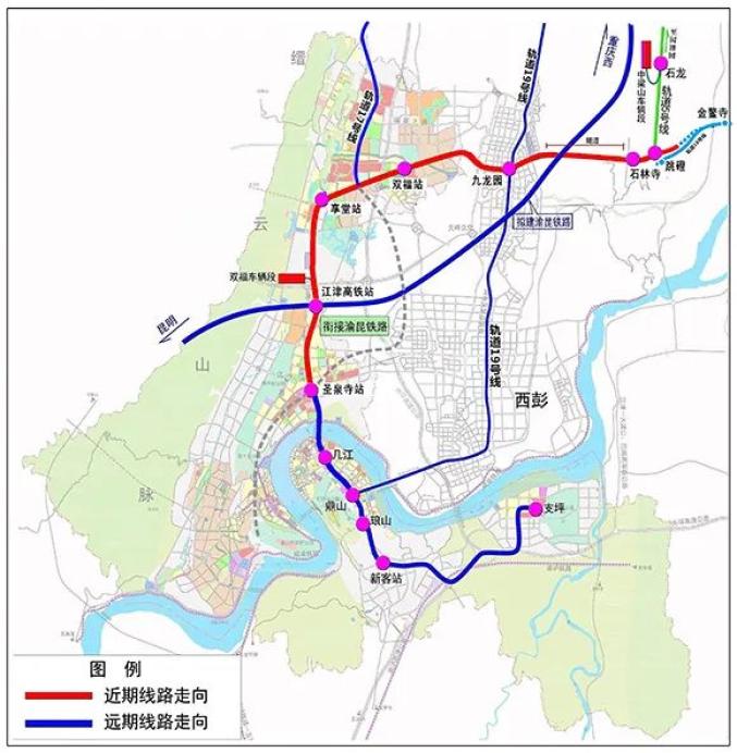 今后大渡口到江津只需30分钟