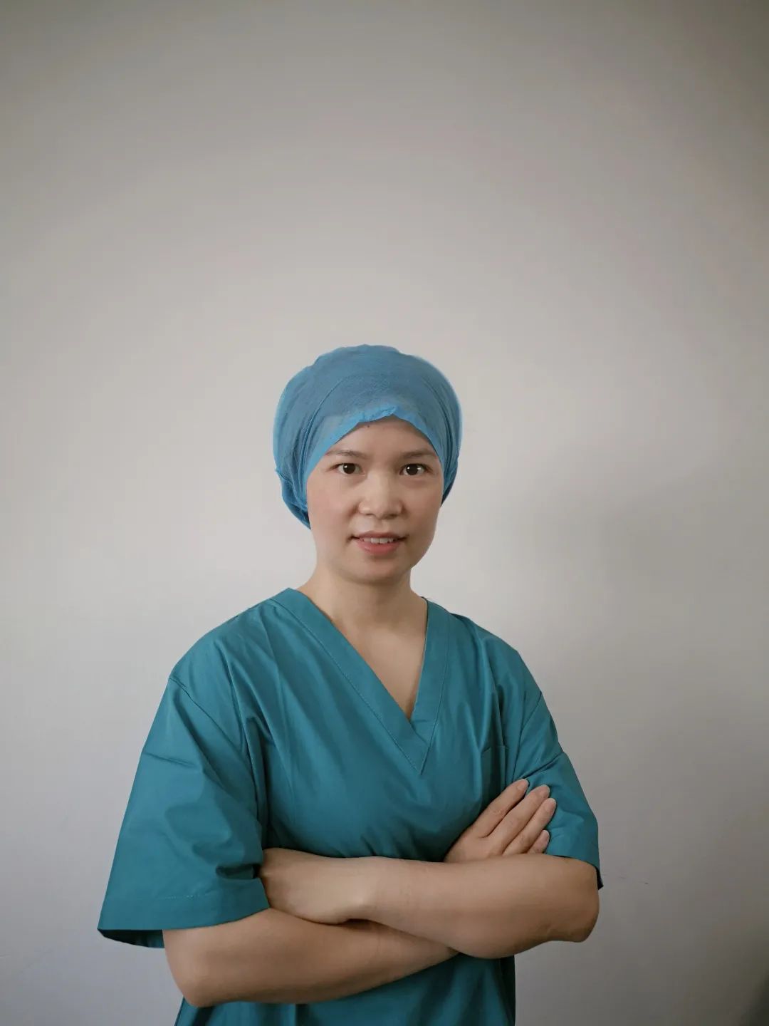 在武汉抗"疫"一线支援的重庆市第五人民医院重症医学科副护士长马文莲