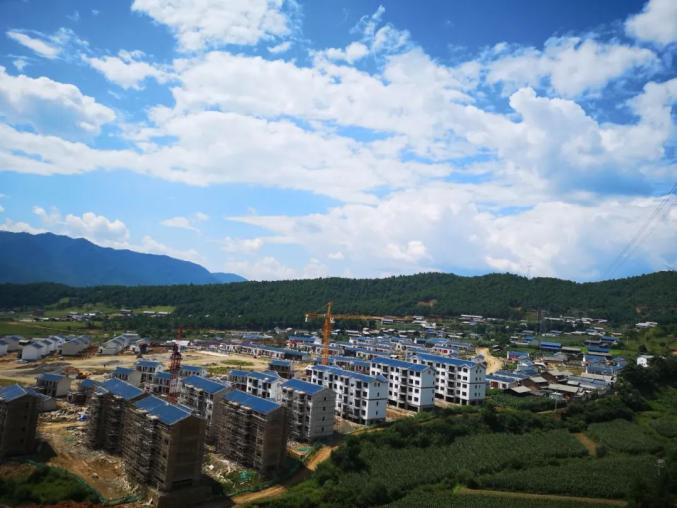 兰坪县通甸镇易门箐易地扶贫搬迁安置点 怒江州扶贫办供图怒江兰坪县