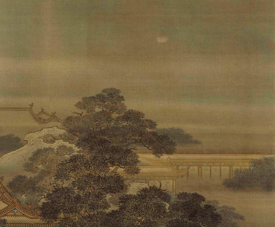 清秋凉夜:银烛秋光冷画屏,轻罗小扇扑流萤