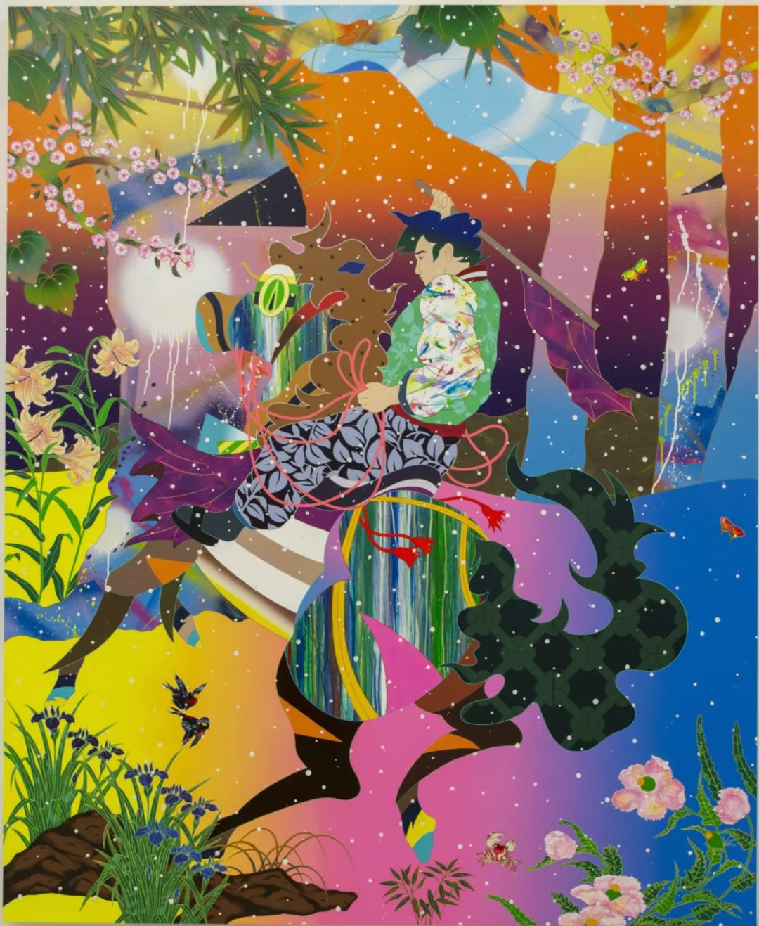 松山智一:自然可解