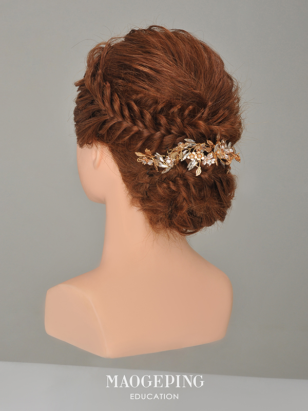 华丽巴洛克风新娘发型古典又大气的贵族风