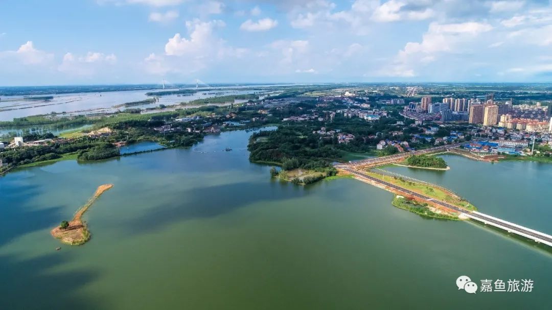 嘉鱼这里将打造一座水生态公园