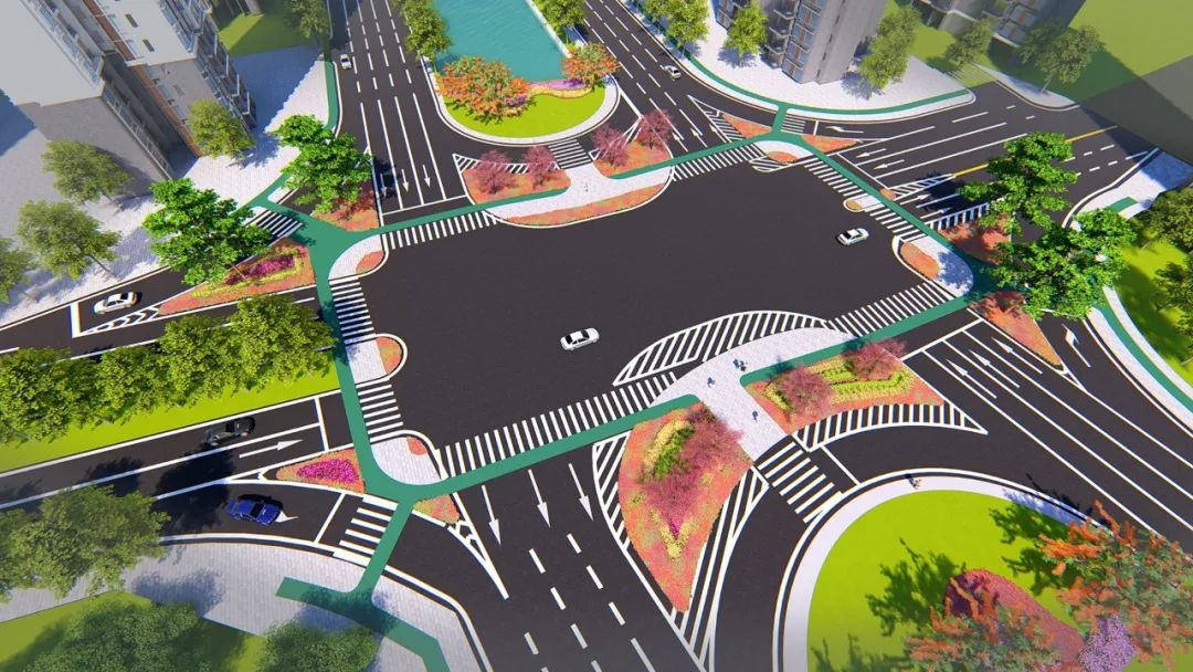 路网更完善!新塘环保工业园一期公共设施"升级换新"!