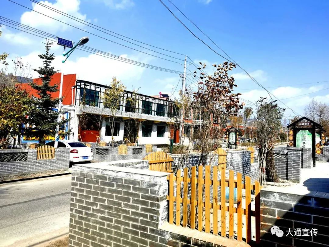 大通县东峡镇多隆村田园美村庄美生活美