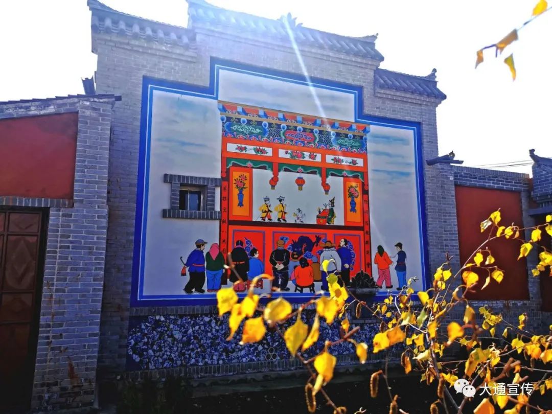 大通县东峡镇多隆村田园美村庄美生活美