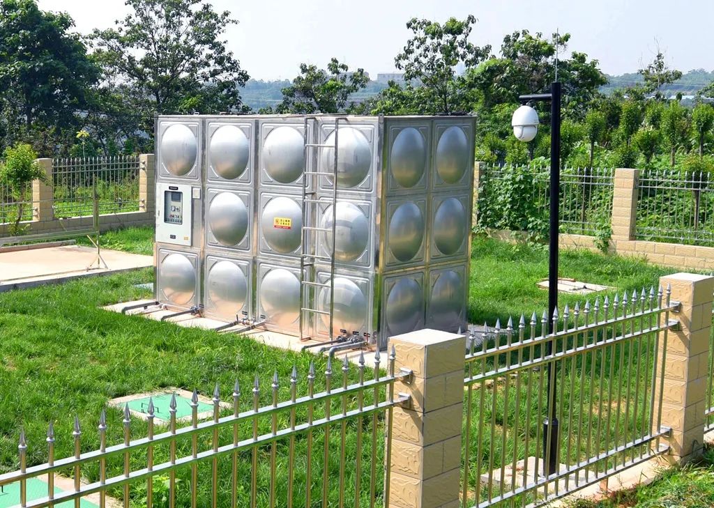 乡村振兴村里建起污水处理站改善环境惠民生