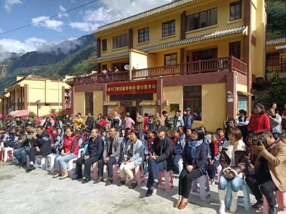 实践中心文化服务平台2020年春雨工程豫滇志愿者活动怒江行走进贡山县