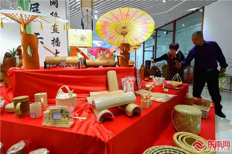 各样竹制品,让观众开眼界