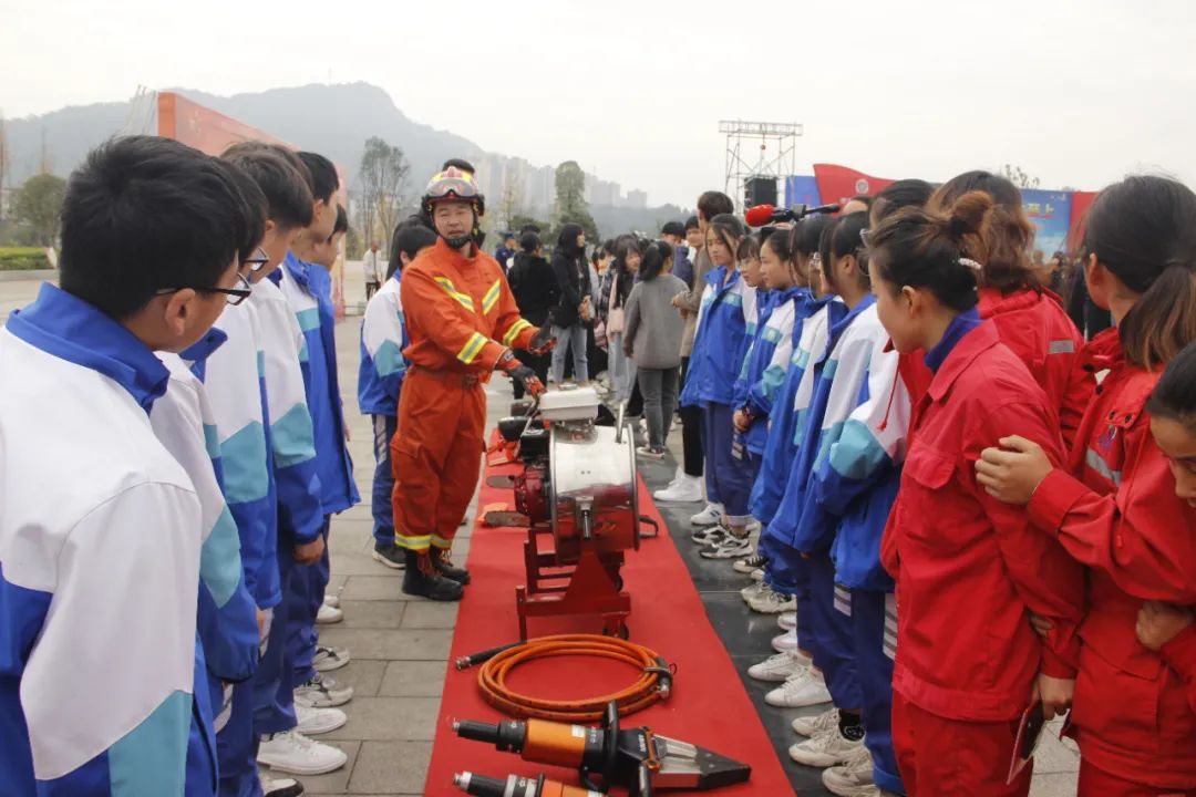 巴中恩阳"119"消防宣传月活动启动!