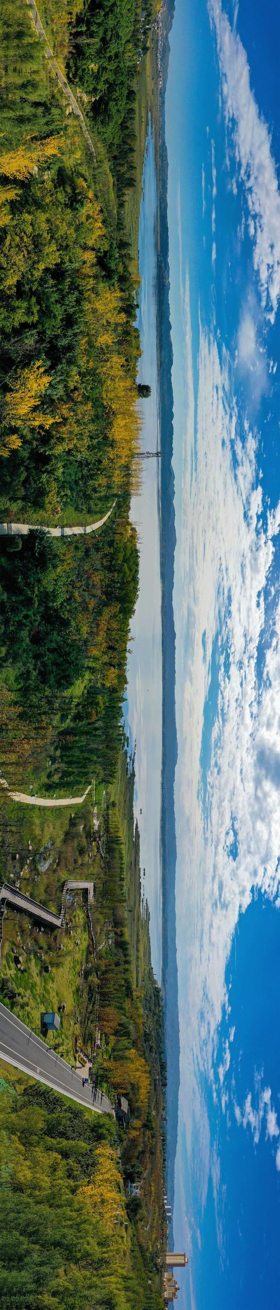 威宁最美的秋尽在草海北坡