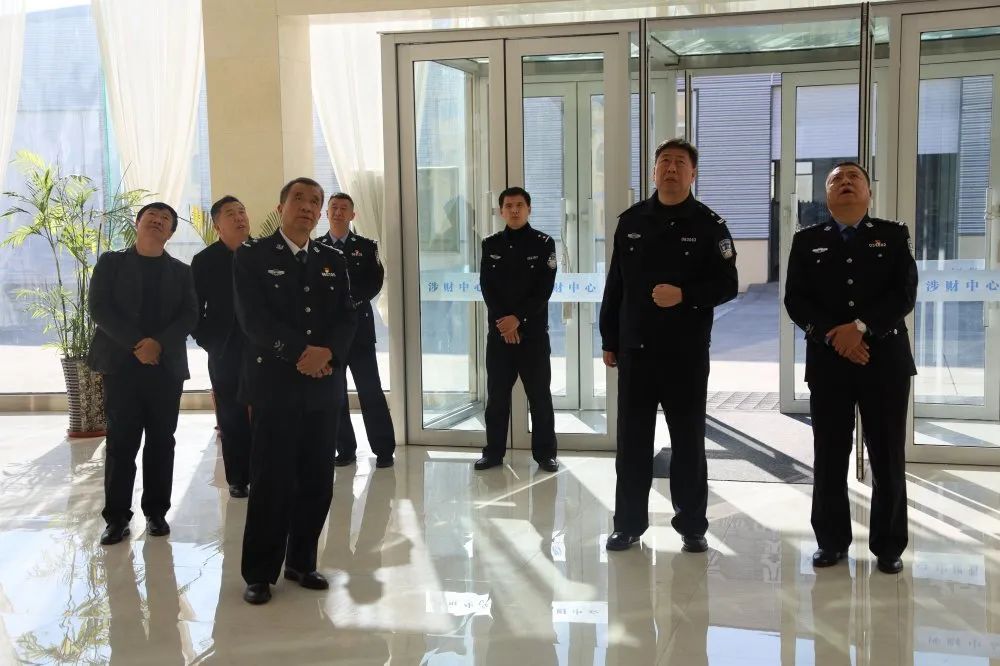 富裕县公安局到大庆市公安局学习交流教育整顿工作经验