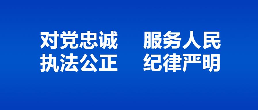 对党忠诚纪律严明司法警察忠诚履职