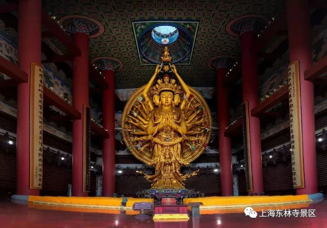 文旅资讯关于上海东林寺景区五佛冠重新对外开放的公告