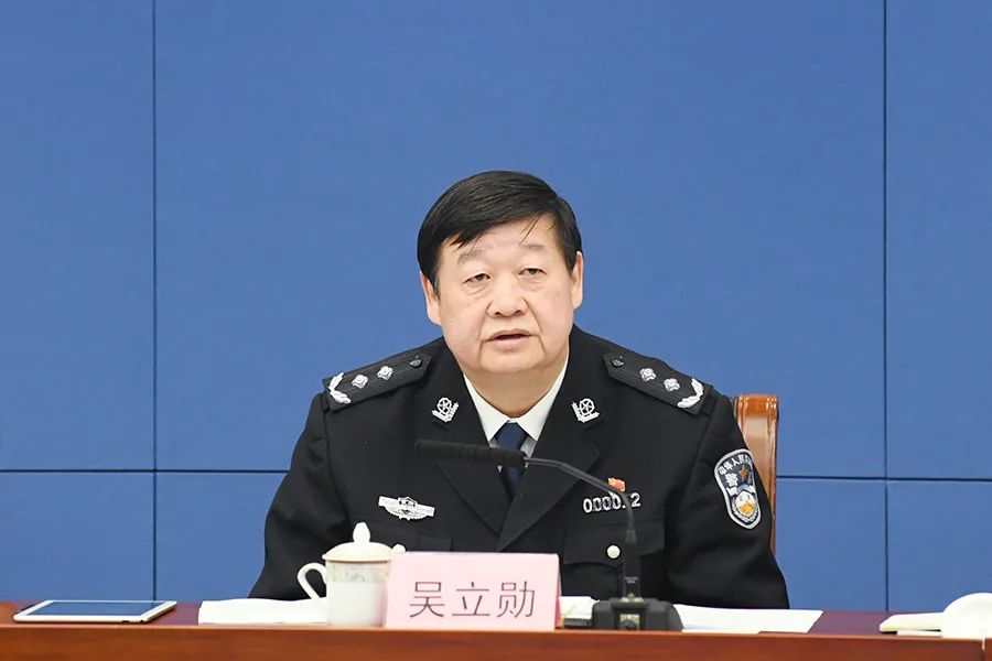 吴立勋表示,今年以来,市公安局在市委市政府的坚强领导下,在市级联席