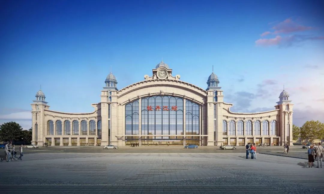 我国高寒高铁首个现代化综合交通枢纽完成封顶