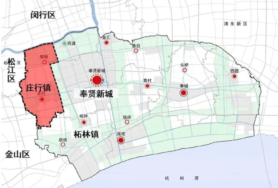 庄行古镇重建规划图图片