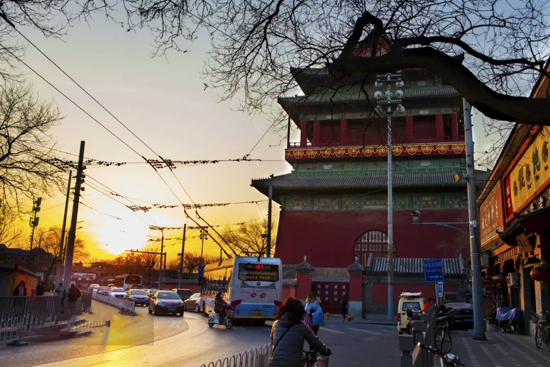 中轴线的故事鼓楼大街和黄金漩涡点