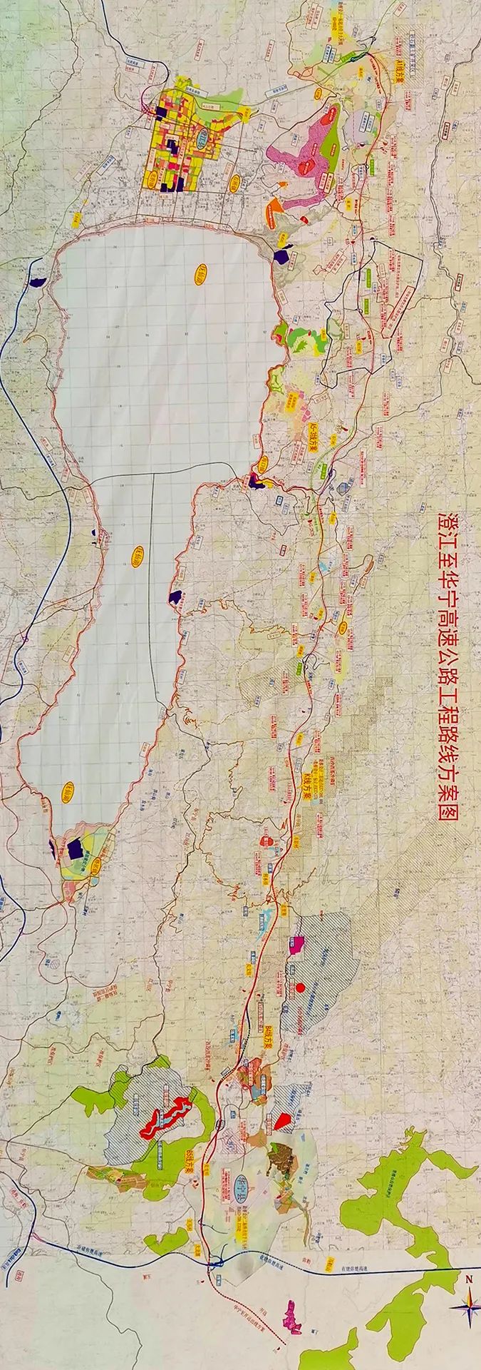 澄韦高速线路图图片