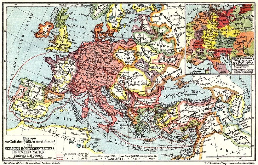 13世纪的欧洲地图图片