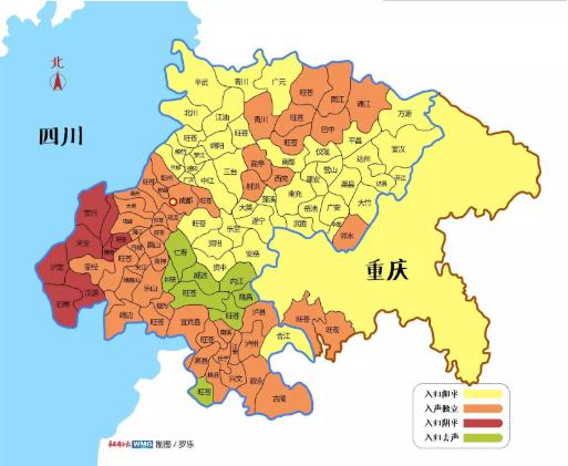 广安位置四川地图图片