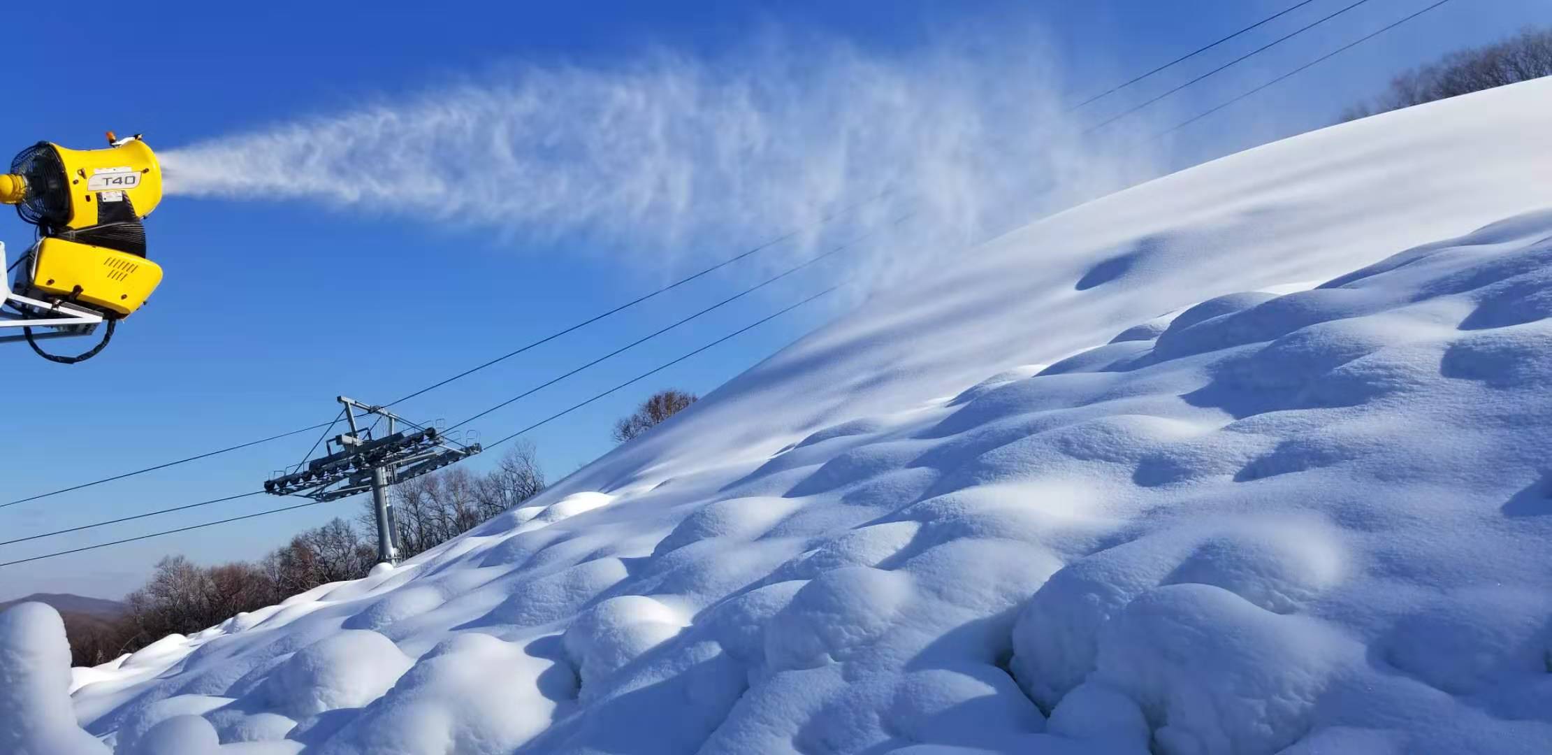 长春市九台庙香山滑雪度假区开板啦