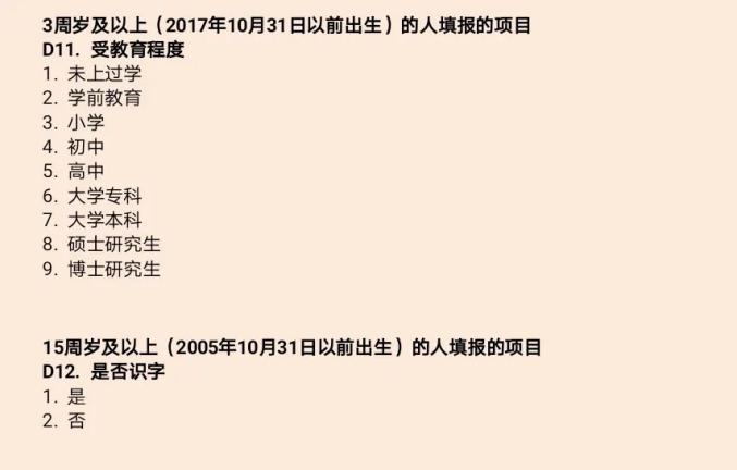 人口普查一定要填写吗_人口普查表格填写