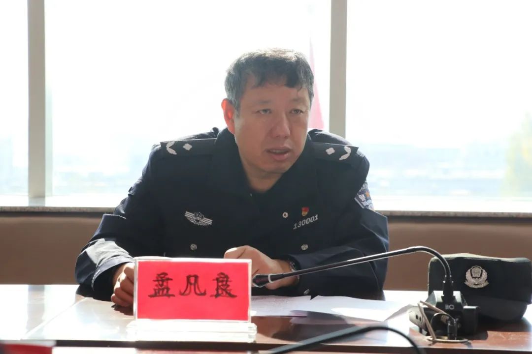 省法院法警总队总队长孟凡良一行到滦州法院调研检查六专四室建设工作