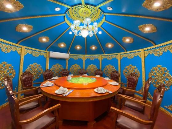 蒙古餐厅装修效果图图片