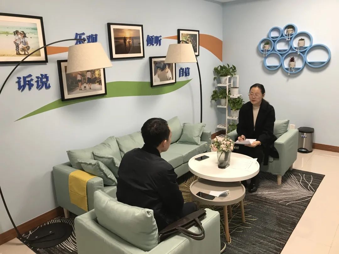 暖心渝北法院心理咨询室开诊