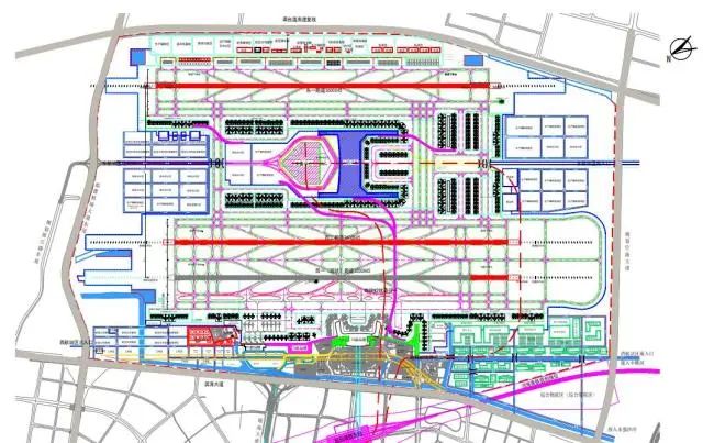 萧山机场高铁规划图图片