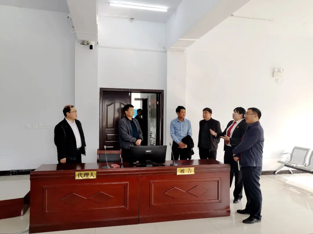 滑县县委政法委副书记张凤国调研牛屯法庭诉调对接工作
